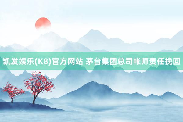 凯发娱乐(K8)官方网站 茅台集团总司帐师责任挽回